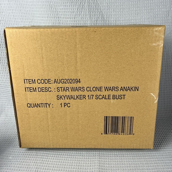 🔥 Star Wars Gentle Giant Anakin Skywalker & Obi-Wan Clone Wars Bust 1:7 Scale - Picture 9 of 16